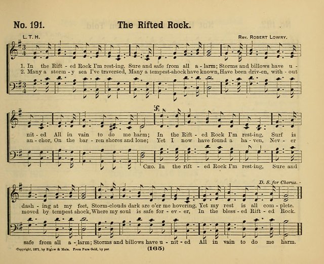 Hymns of Praise with Tunes: selected for use in Sunday school, prayer meeting, and home circle page 165