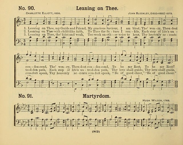 Hymns of Praise with Tunes: selected for use in Sunday school, prayer meeting, and home circle page 82