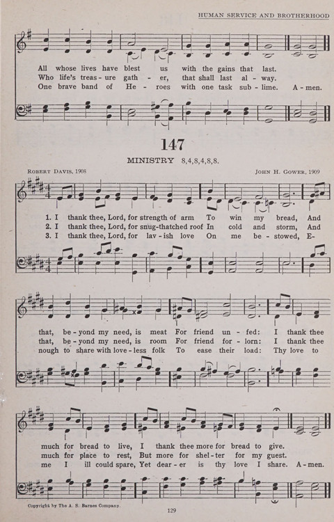 Hymns of the United Church page 129