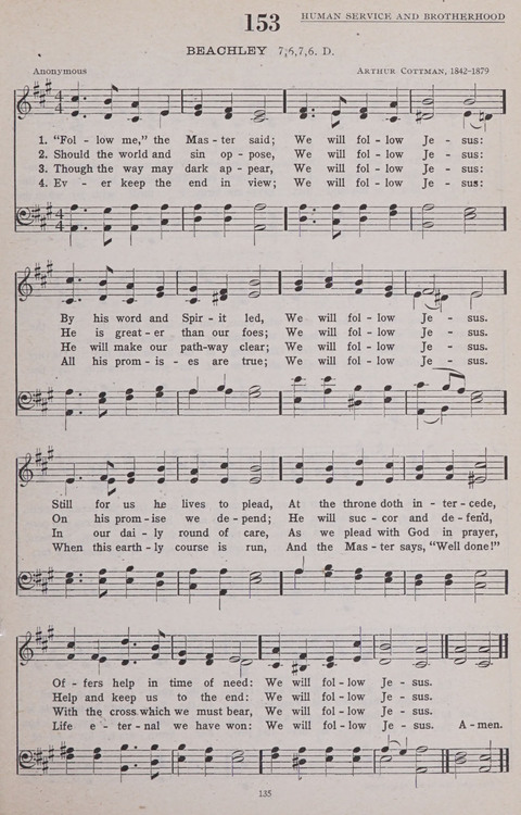 Hymns of the United Church page 135