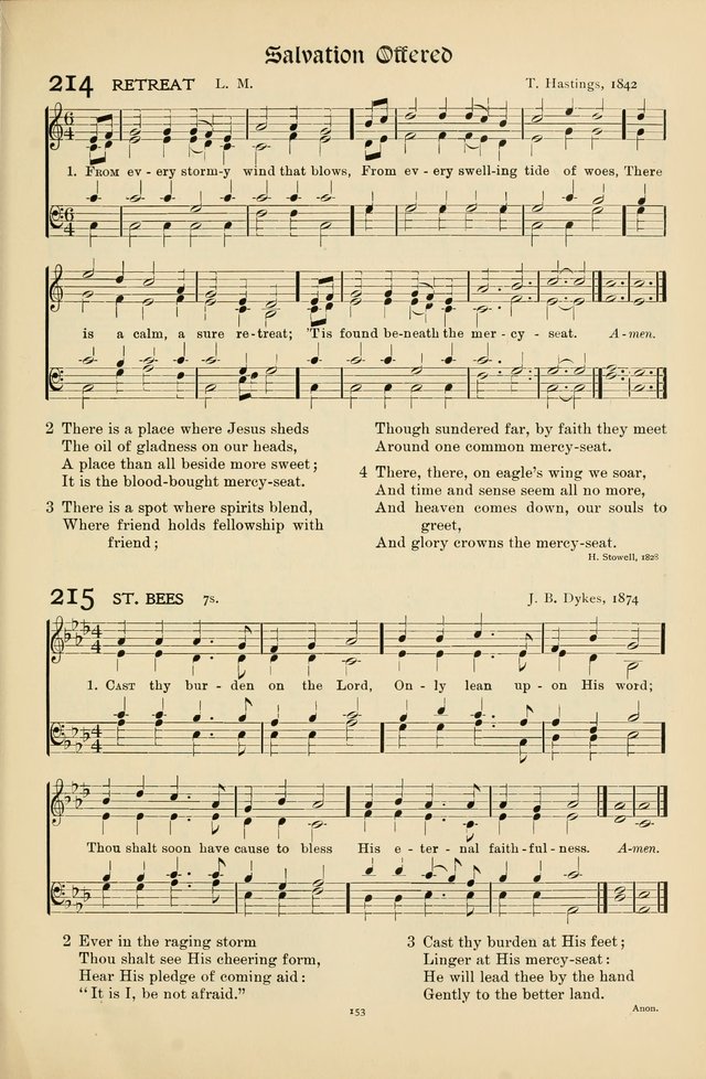 Hymns of Worship and Service page 153