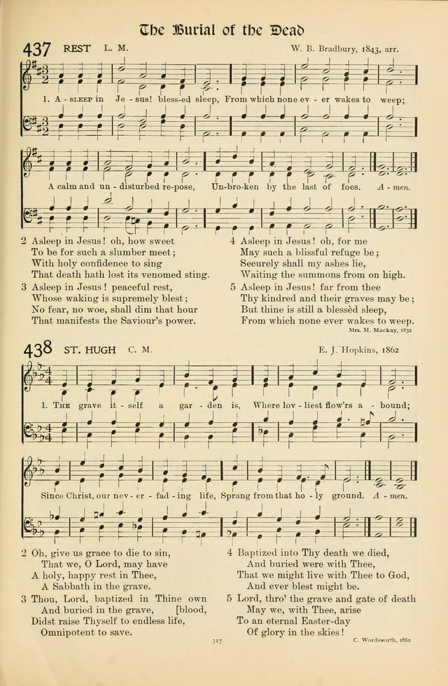 Hymns of Worship and Service page 317
