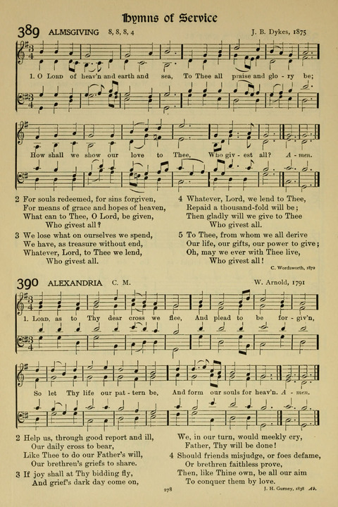 Hymns of Worship and Service: (12th ed.) page 278