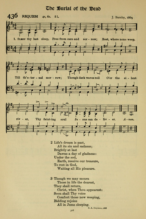 Hymns of Worship and Service: (12th ed.) page 316