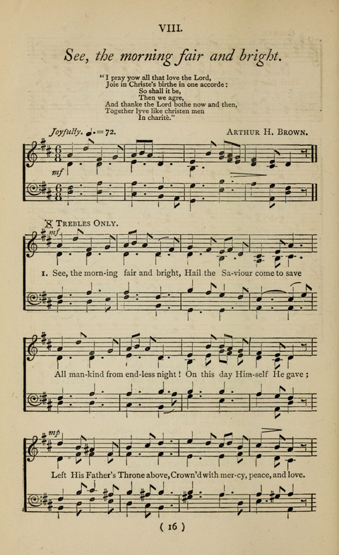 In Excelsis Gloria: Carols from Christmastide page 16