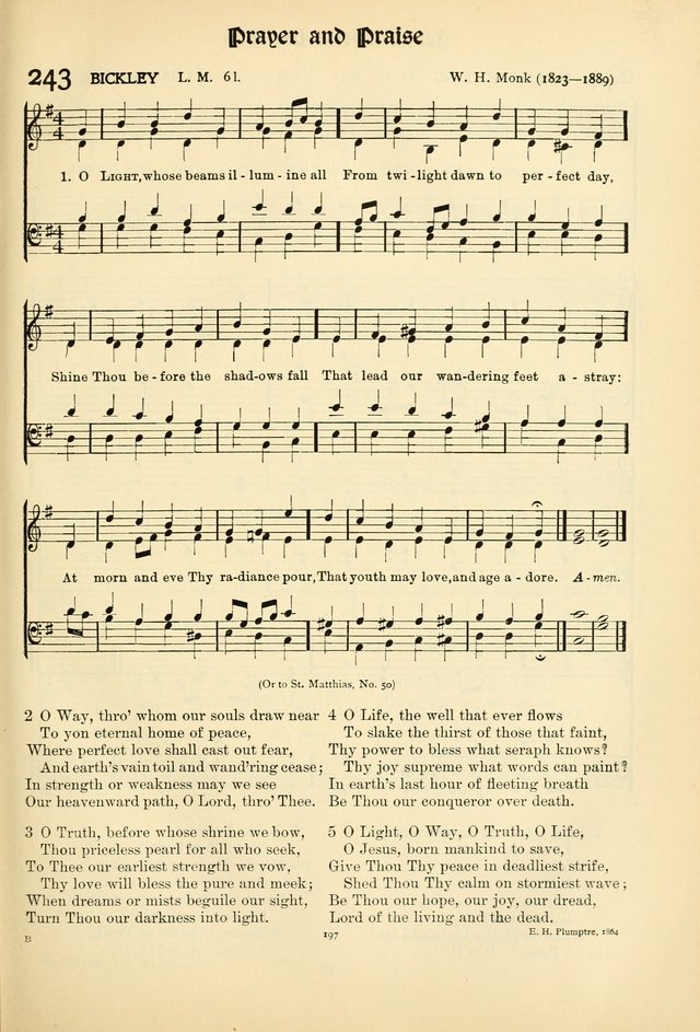 In Excelsis: hymns with tunes for Christian worship page 199