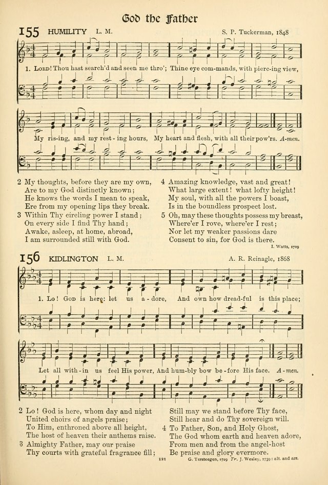 In Excelsis: Hymns with Tunes for Christian Worship. 7th ed. page 123
