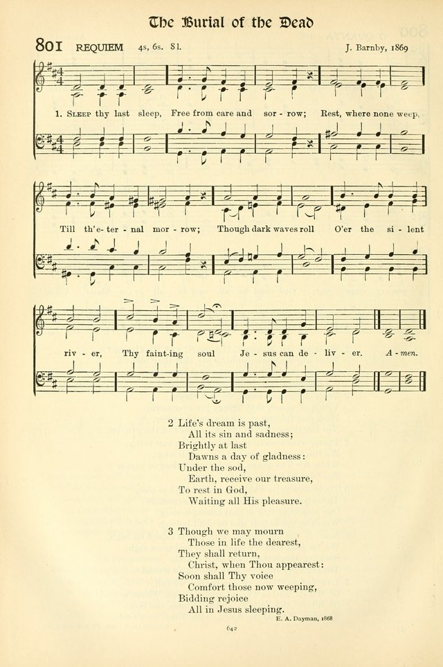 In Excelsis: Hymns with Tunes for Christian Worship. 7th ed. page 652