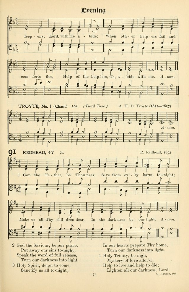 In Excelsis: Hymns with Tunes for Christian Worship. 7th ed. page 71