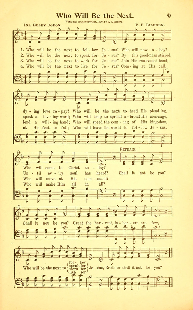 International Gospel Hymns and Songs page 7