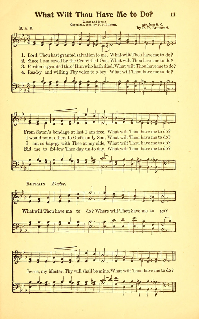 International Gospel Hymns and Songs page 9
