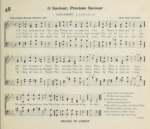 The Institute Hymnal page 55