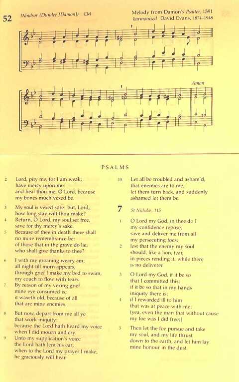 The Irish Presbyterian Hymnbook page 11