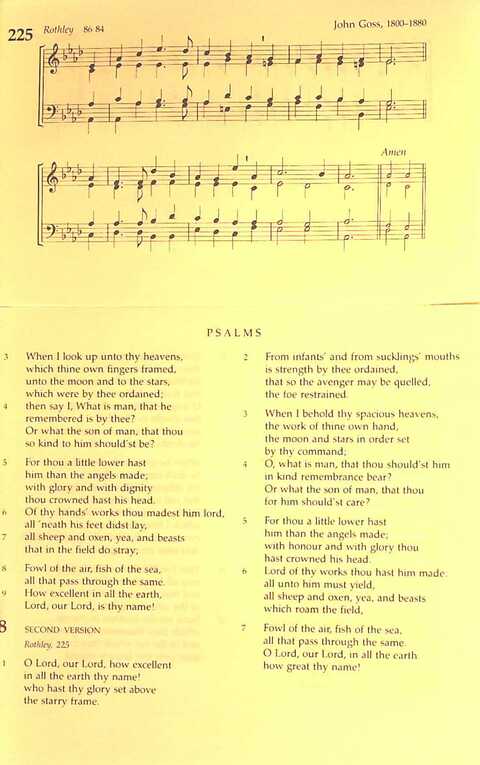The Irish Presbyterian Hymnbook page 18