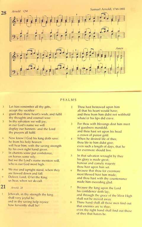 The Irish Presbyterian Hymnbook page 58