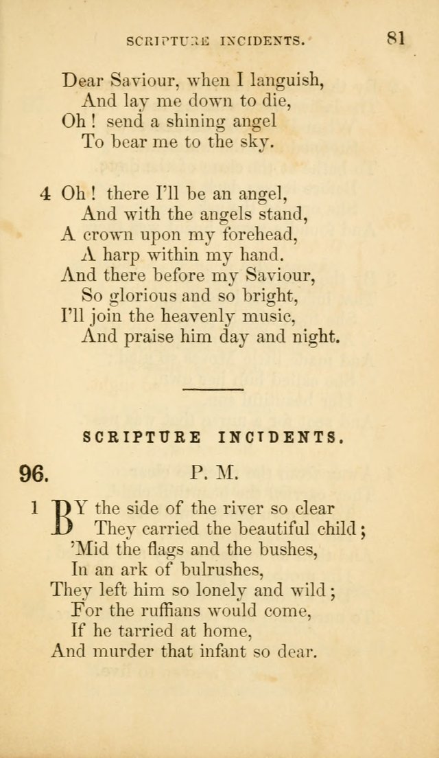 The Infant-School Hymn-Book page 81