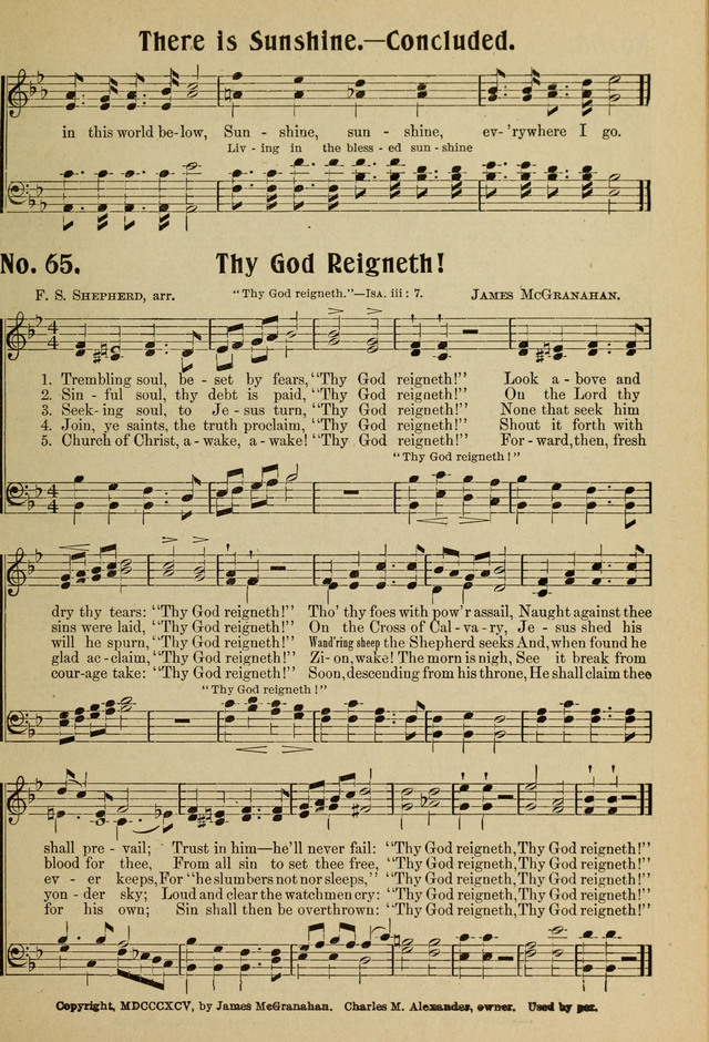 Ideal Sunday School Hymns page 65