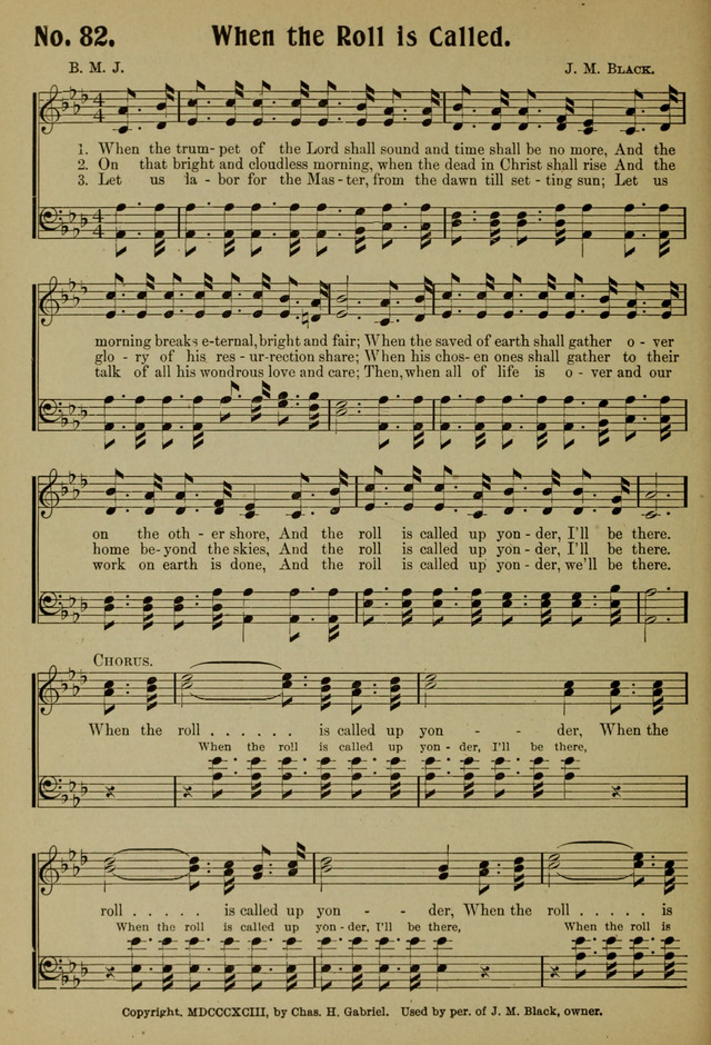 Ideal Sunday School Hymns page 82