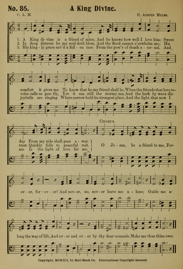 Ideal Sunday School Hymns page 86