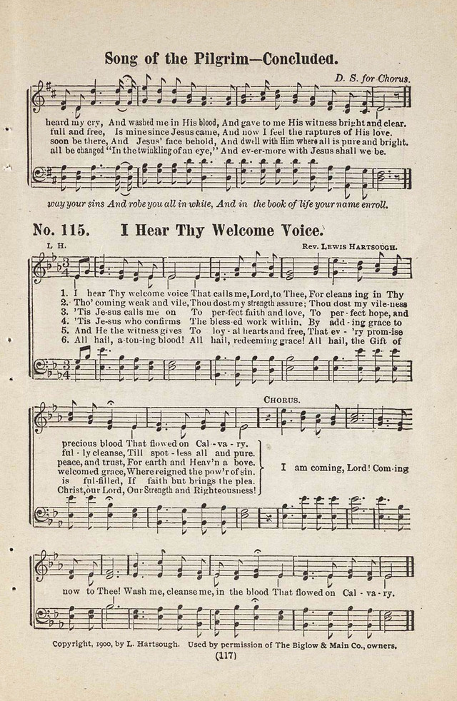 The Joy Bells of Canaan or Burning Bush Songs No. 2 page 115