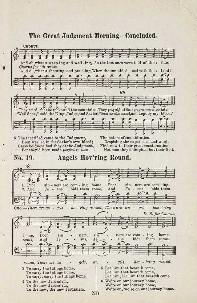 The Joy Bells of Canaan or Burning Bush Songs No. 2 page 19