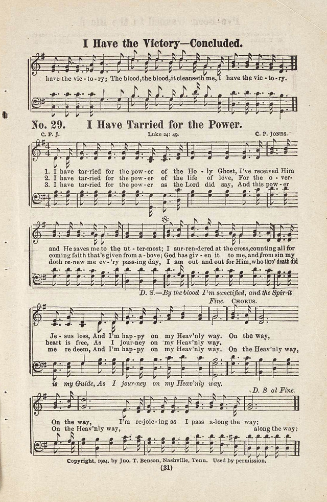 The Joy Bells of Canaan or Burning Bush Songs No. 2 page 29