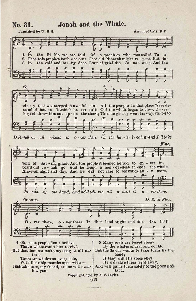The Joy Bells of Canaan or Burning Bush Songs No. 2 page 31