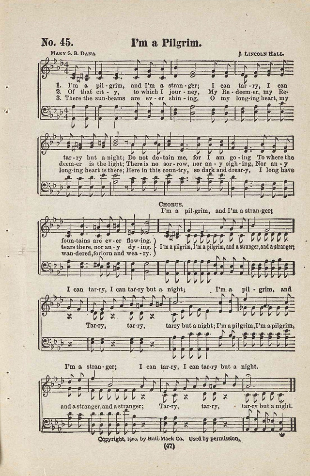 The Joy Bells of Canaan or Burning Bush Songs No. 2 page 45