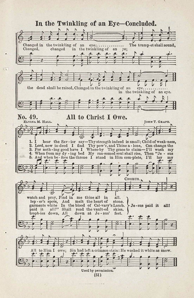 The Joy Bells of Canaan or Burning Bush Songs No. 2 page 49