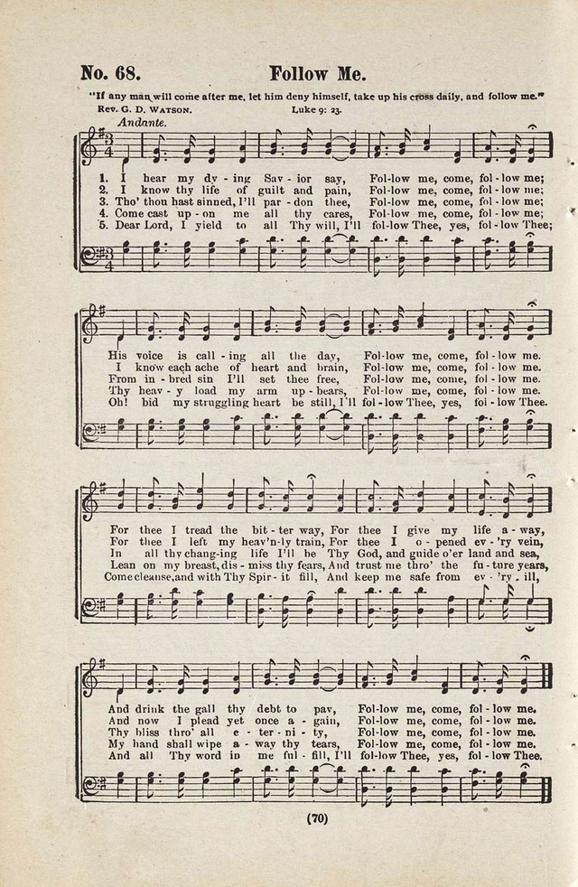 The Joy Bells of Canaan or Burning Bush Songs No. 2 page 68