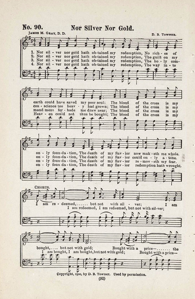 The Joy Bells of Canaan or Burning Bush Songs No. 2 page 90