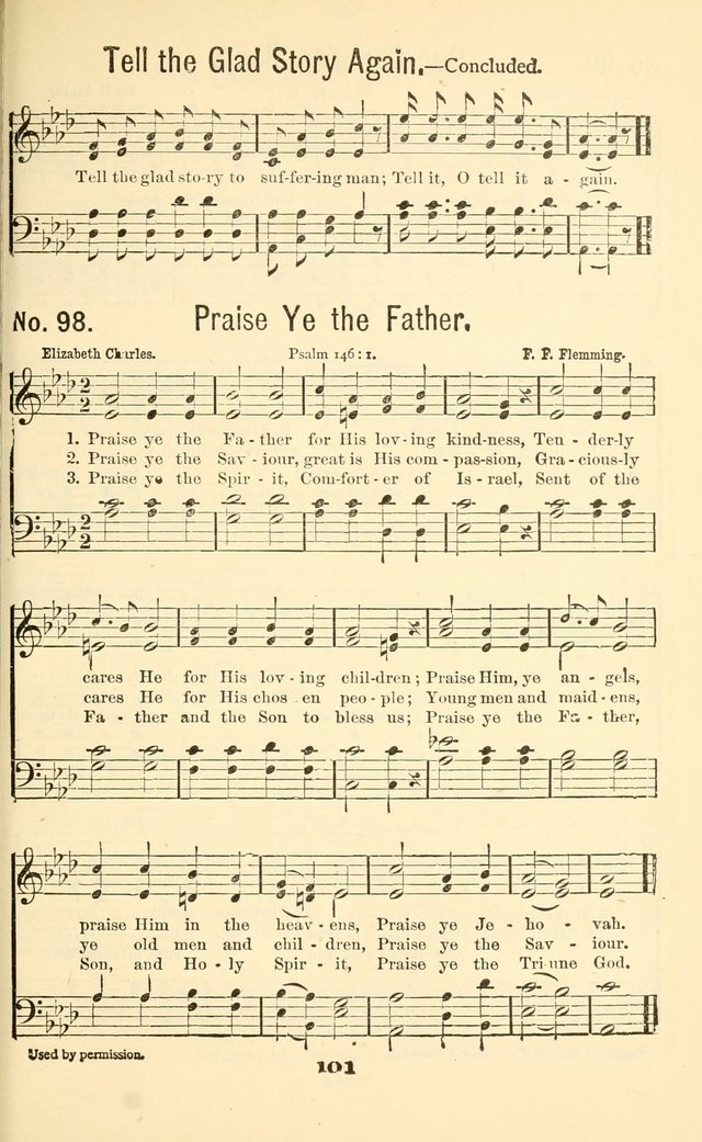 Junior Christian Endeavor Songs page 110