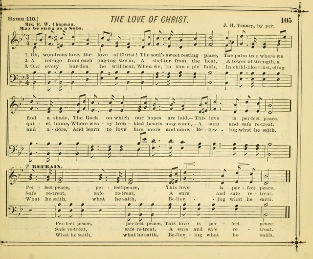 Jasper and Gold: A choice collection of song-gems for Sunday-Schools, social meetings, and times of refreshing page 108