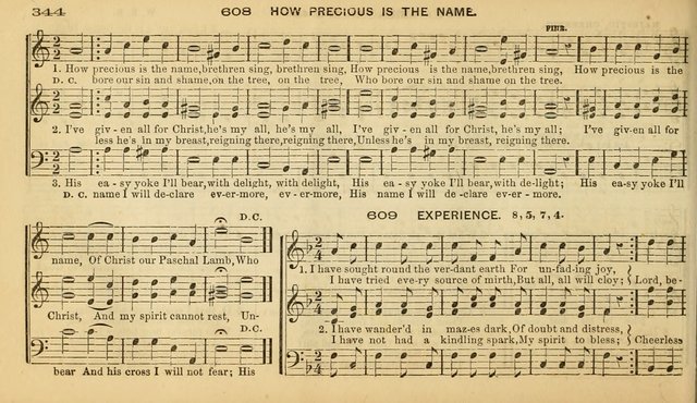 The Jubilee Harp: a choice selection of psalmody, ancient and modern, designed for use in public and social worship page 349