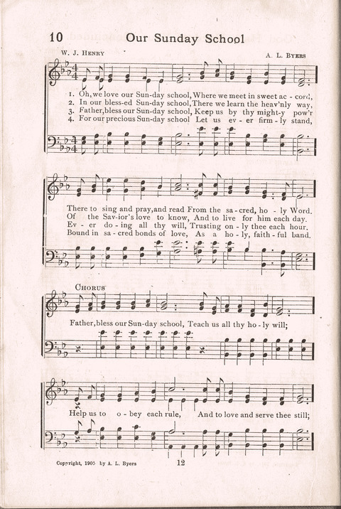 Junior Hymns page 10