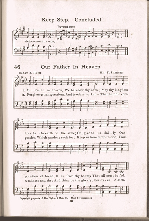 Junior Hymns page 47