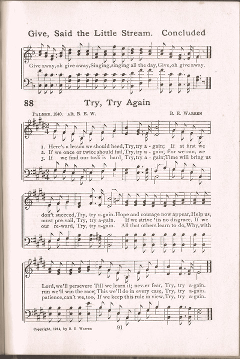 Junior Hymns page 89