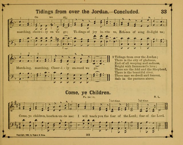 Joyful Lays: a new collection of songs, prepared and adapted for the Sunday School page 38