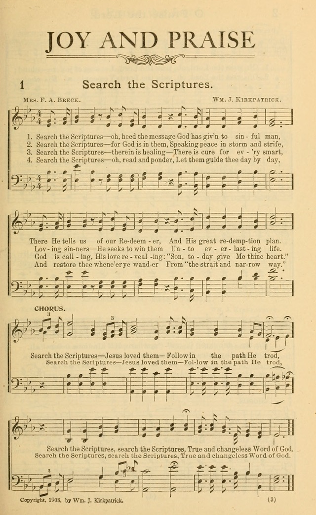 Joy and Praise page 3