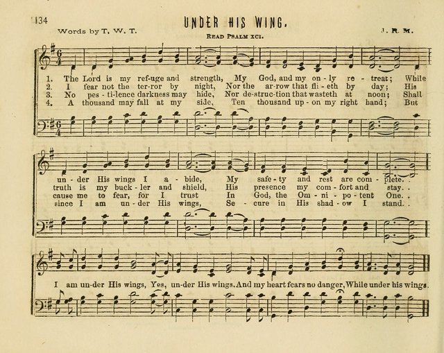 Joyful Songs: a choice collection of new Sunday School music page 134