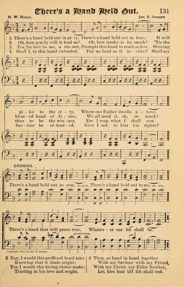 Junior Songs: a collection of sacred hymns and songs; for use in meetings of junior societies, Sunday Schools, etc. page 129