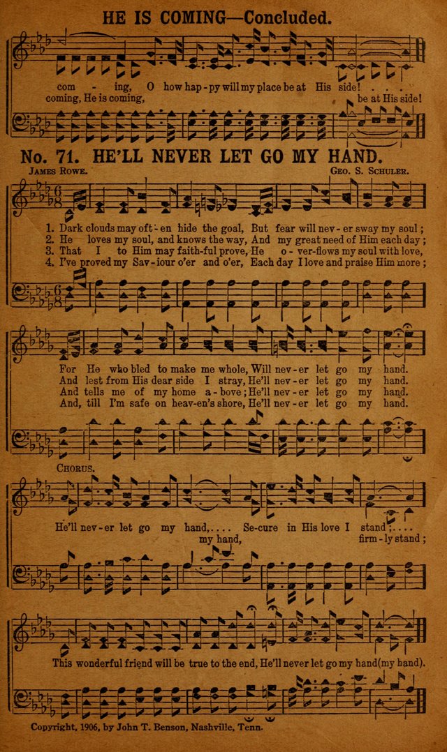 Jewel Songs: suitable for all kinds of religious services page 69