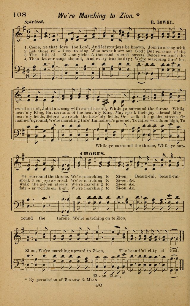 Joy to the World: or, sacred songs for gospel meetings page 86