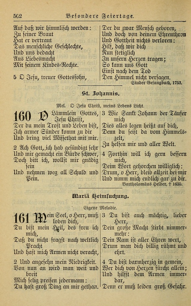 Kirchenbuch für Evangelisch-Lutherische Gemeinden page 502