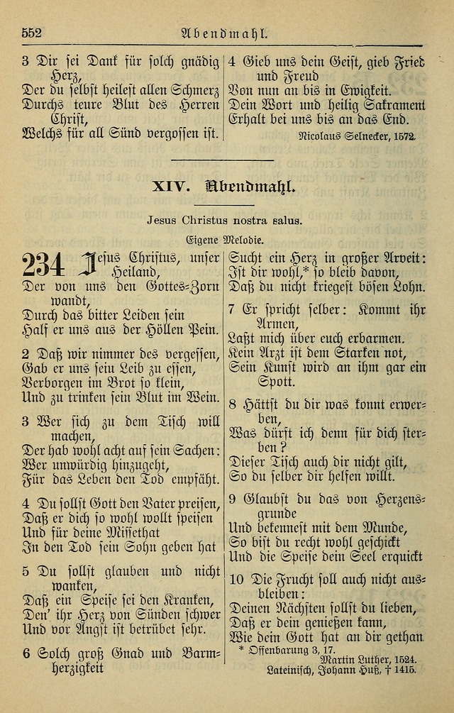 Kirchenbuch für Evangelisch-Lutherische Gemeinden page 552