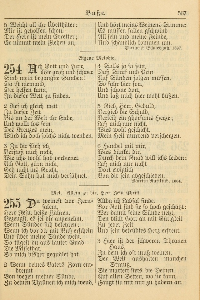 Kirchenbuch für Evangelisch-Lutherische Gemeinden page 567