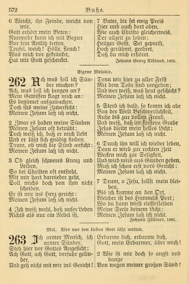 Kirchenbuch für Evangelisch-Lutherische Gemeinden page 572