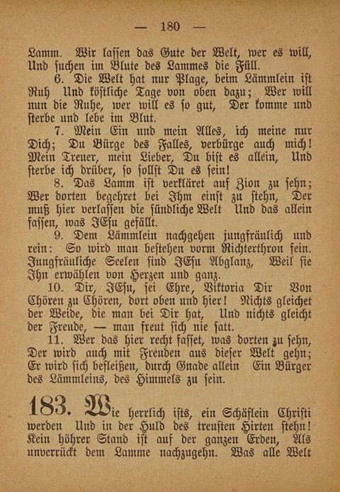 Kropper Gesang- und Liederbuch: (4. ed) page 180