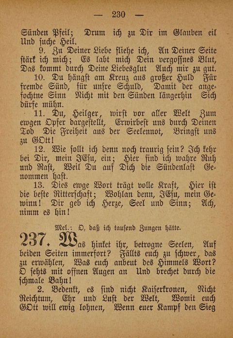 Kropper Gesang- und Liederbuch: (4. ed) page 230