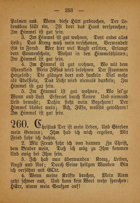 Kropper Gesang- und Liederbuch: (4. ed) page 253